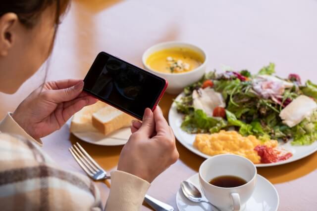 インスタ映えする料理